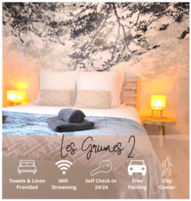 Nouveau Les Grumes 2 - Maison - 2 Chambres - Jardin - Neuf كومبيينْيِ المظهر الخارجي الصورة